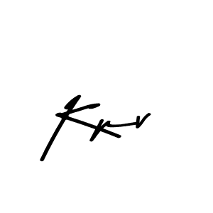 Also we have Kpv name is the best signature style. Create professional handwritten signature collection using Asem Kandis PERSONAL USE autograph style. Kpv signature style 9 images and pictures png