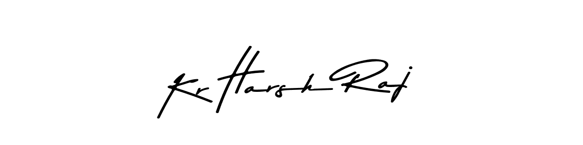 Asem Kandis PERSONAL USE is a professional signature style that is perfect for those who want to add a touch of class to their signature. It is also a great choice for those who want to make their signature more unique. Get Kr Harsh Raj name to fancy signature for free. Kr Harsh Raj signature style 9 images and pictures png