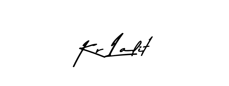 if you are searching for the best signature style for your name Kr Lalit. so please give up your signature search. here we have designed multiple signature styles  using Asem Kandis PERSONAL USE. Kr Lalit signature style 9 images and pictures png
