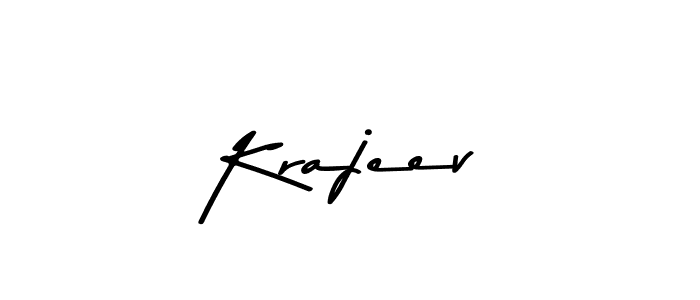 Similarly Asem Kandis PERSONAL USE is the best handwritten signature design. Signature creator online .You can use it as an online autograph creator for name Krajeev. Krajeev signature style 9 images and pictures png