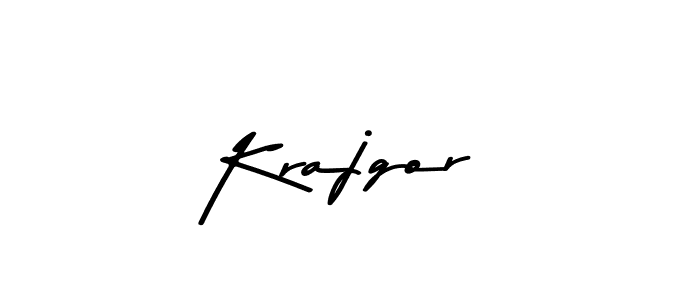 Also You can easily find your signature by using the search form. We will create Krajgor name handwritten signature images for you free of cost using Asem Kandis PERSONAL USE sign style. Krajgor signature style 9 images and pictures png