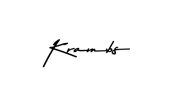 Once you've used our free online signature maker to create your best signature Asem Kandis PERSONAL USE style, it's time to enjoy all of the benefits that Krambs name signing documents. Krambs signature style 9 images and pictures png