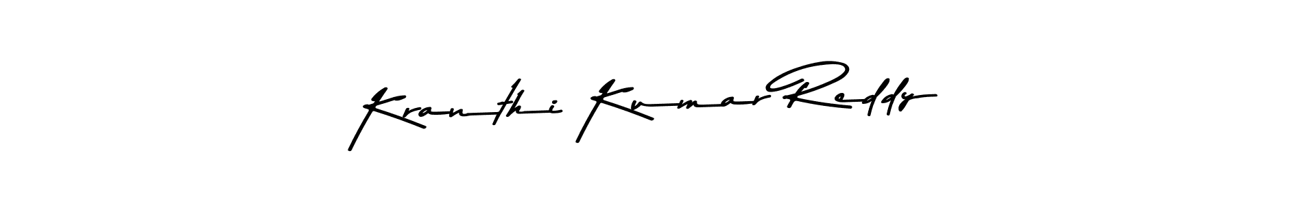 This is the best signature style for the Kranthi Kumar Reddy name. Also you like these signature font (Asem Kandis PERSONAL USE). Mix name signature. Kranthi Kumar Reddy signature style 9 images and pictures png