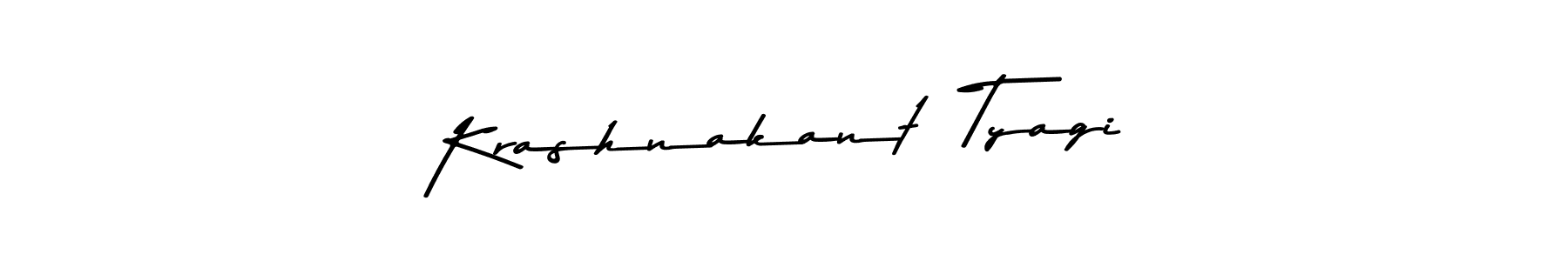 It looks lik you need a new signature style for name Krashnakant  Tyagi. Design unique handwritten (Asem Kandis PERSONAL USE) signature with our free signature maker in just a few clicks. Krashnakant  Tyagi signature style 9 images and pictures png