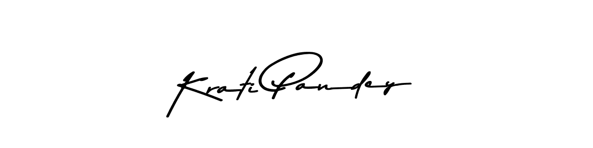 How to make Krati Pandey signature? Asem Kandis PERSONAL USE is a professional autograph style. Create handwritten signature for Krati Pandey name. Krati Pandey signature style 9 images and pictures png