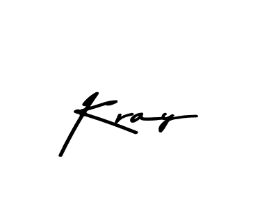 Use a signature maker to create a handwritten signature online. With this signature software, you can design (Asem Kandis PERSONAL USE) your own signature for name Kray. Kray signature style 9 images and pictures png