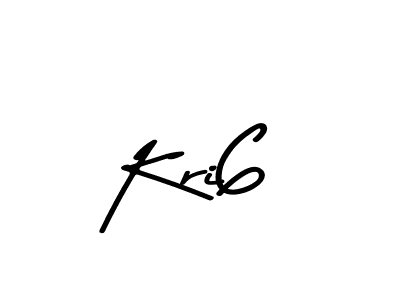 Use a signature maker to create a handwritten signature online. With this signature software, you can design (Asem Kandis PERSONAL USE) your own signature for name Kri6. Kri6 signature style 9 images and pictures png