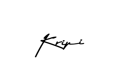 Also we have Kripi name is the best signature style. Create professional handwritten signature collection using Asem Kandis PERSONAL USE autograph style. Kripi signature style 9 images and pictures png