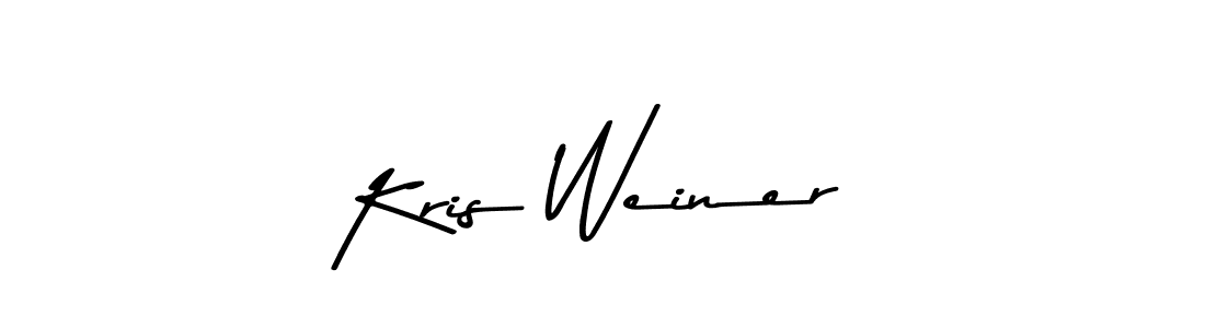 Use a signature maker to create a handwritten signature online. With this signature software, you can design (Asem Kandis PERSONAL USE) your own signature for name Kris Weiner. Kris Weiner signature style 9 images and pictures png