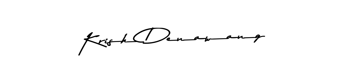 Also You can easily find your signature by using the search form. We will create Krish Denawang name handwritten signature images for you free of cost using Asem Kandis PERSONAL USE sign style. Krish Denawang signature style 9 images and pictures png