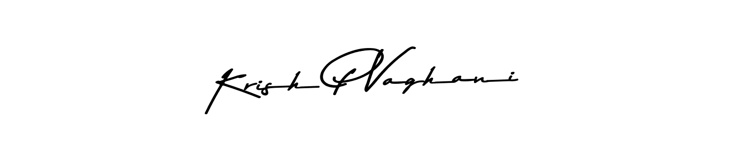 Also we have Krish P Vaghani name is the best signature style. Create professional handwritten signature collection using Asem Kandis PERSONAL USE autograph style. Krish P Vaghani signature style 9 images and pictures png
