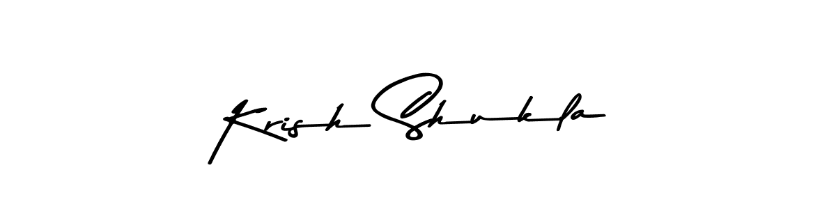 You should practise on your own different ways (Asem Kandis PERSONAL USE) to write your name (Krish Shukla) in signature. don't let someone else do it for you. Krish Shukla signature style 9 images and pictures png