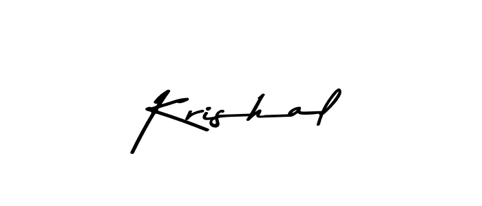 Asem Kandis PERSONAL USE is a professional signature style that is perfect for those who want to add a touch of class to their signature. It is also a great choice for those who want to make their signature more unique. Get Krishal name to fancy signature for free. Krishal signature style 9 images and pictures png