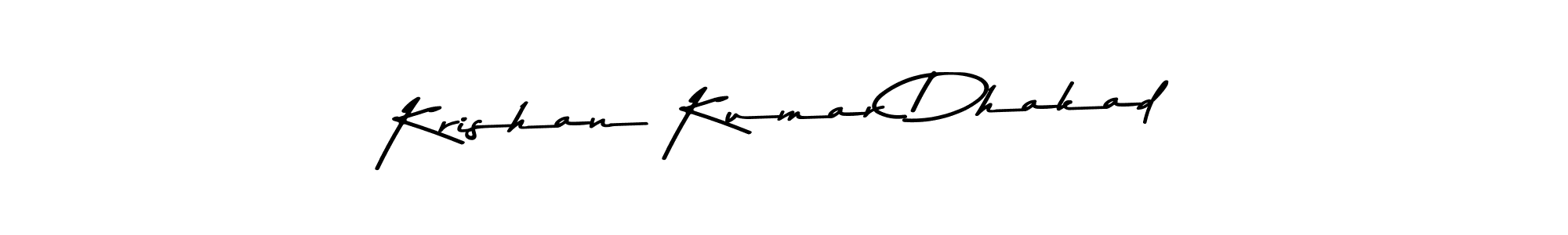 Make a short Krishan Kumar Dhakad signature style. Manage your documents anywhere anytime using Asem Kandis PERSONAL USE. Create and add eSignatures, submit forms, share and send files easily. Krishan Kumar Dhakad signature style 9 images and pictures png