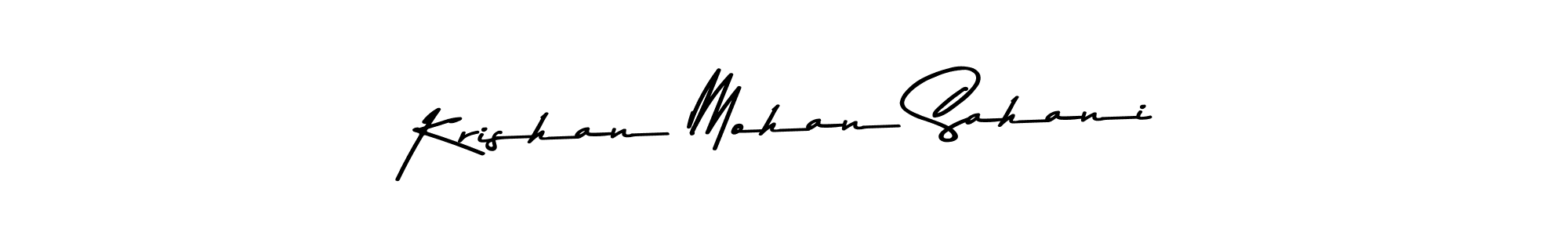 You can use this online signature creator to create a handwritten signature for the name Krishan Mohan Sahani. This is the best online autograph maker. Krishan Mohan Sahani signature style 9 images and pictures png