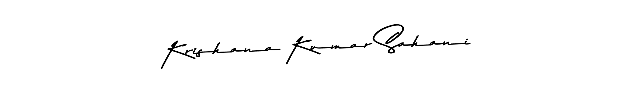 Also You can easily find your signature by using the search form. We will create Krishana Kumar Sahani name handwritten signature images for you free of cost using Asem Kandis PERSONAL USE sign style. Krishana Kumar Sahani signature style 9 images and pictures png