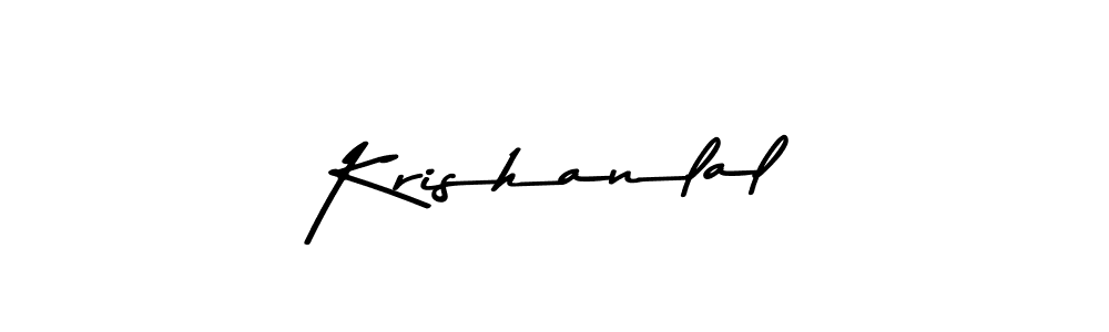 Asem Kandis PERSONAL USE is a professional signature style that is perfect for those who want to add a touch of class to their signature. It is also a great choice for those who want to make their signature more unique. Get Krishanlal name to fancy signature for free. Krishanlal signature style 9 images and pictures png