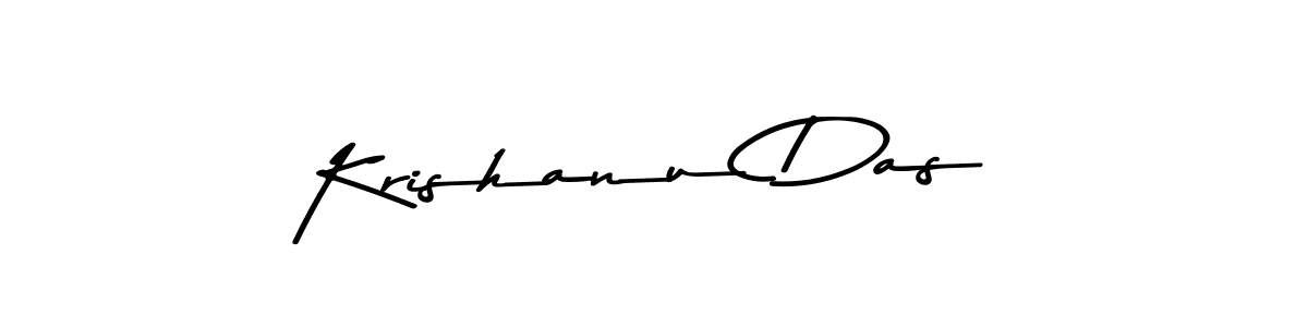 Use a signature maker to create a handwritten signature online. With this signature software, you can design (Asem Kandis PERSONAL USE) your own signature for name Krishanu Das. Krishanu Das signature style 9 images and pictures png