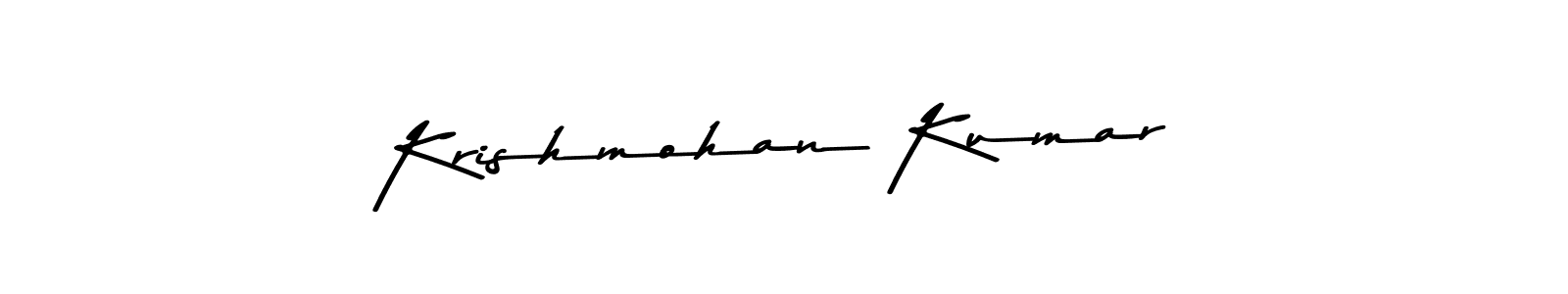 Also we have Krishmohan Kumar name is the best signature style. Create professional handwritten signature collection using Asem Kandis PERSONAL USE autograph style. Krishmohan Kumar signature style 9 images and pictures png