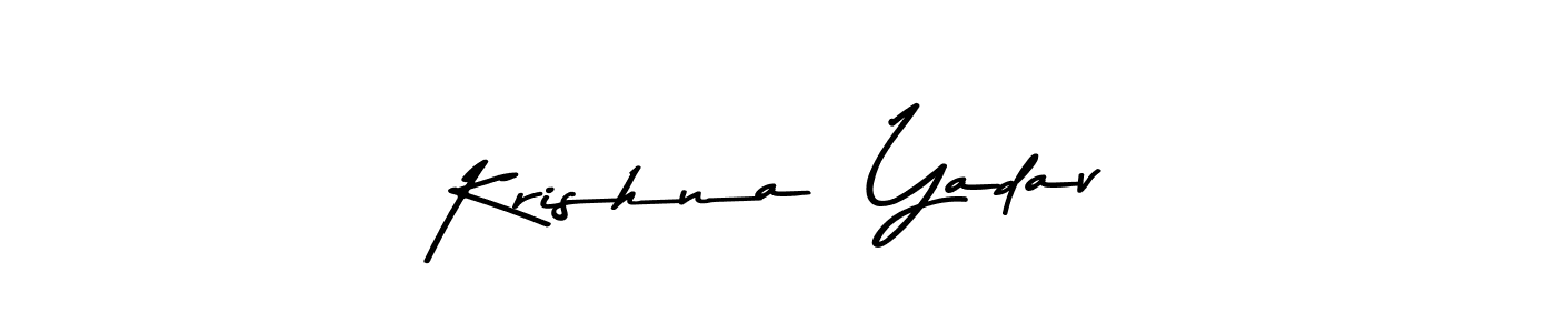Krishna  Yadav stylish signature style. Best Handwritten Sign (Asem Kandis PERSONAL USE) for my name. Handwritten Signature Collection Ideas for my name Krishna  Yadav. Krishna  Yadav signature style 9 images and pictures png