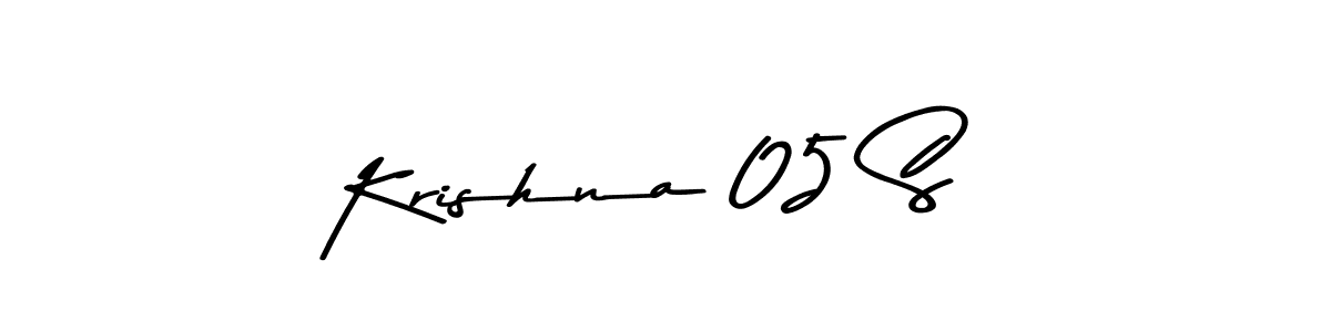 Also You can easily find your signature by using the search form. We will create Krishna 05 S name handwritten signature images for you free of cost using Asem Kandis PERSONAL USE sign style. Krishna 05 S signature style 9 images and pictures png