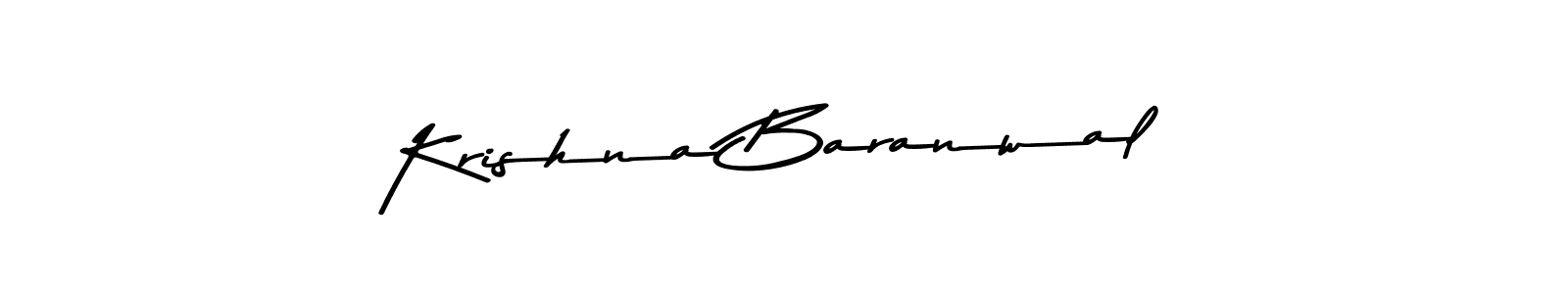 Krishna Baranwal stylish signature style. Best Handwritten Sign (Asem Kandis PERSONAL USE) for my name. Handwritten Signature Collection Ideas for my name Krishna Baranwal. Krishna Baranwal signature style 9 images and pictures png