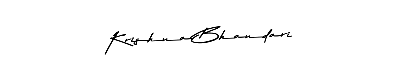 Here are the top 10 professional signature styles for the name Krishna Bhandari. These are the best autograph styles you can use for your name. Krishna Bhandari signature style 9 images and pictures png