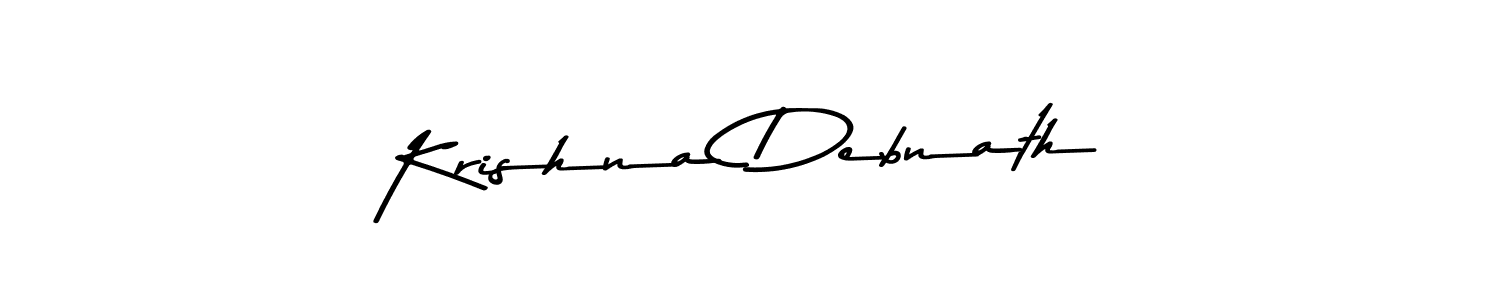 How to make Krishna Debnath signature? Asem Kandis PERSONAL USE is a professional autograph style. Create handwritten signature for Krishna Debnath name. Krishna Debnath signature style 9 images and pictures png