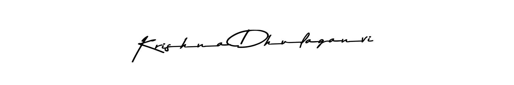 You can use this online signature creator to create a handwritten signature for the name Krishna Dhulaganvi. This is the best online autograph maker. Krishna Dhulaganvi signature style 9 images and pictures png