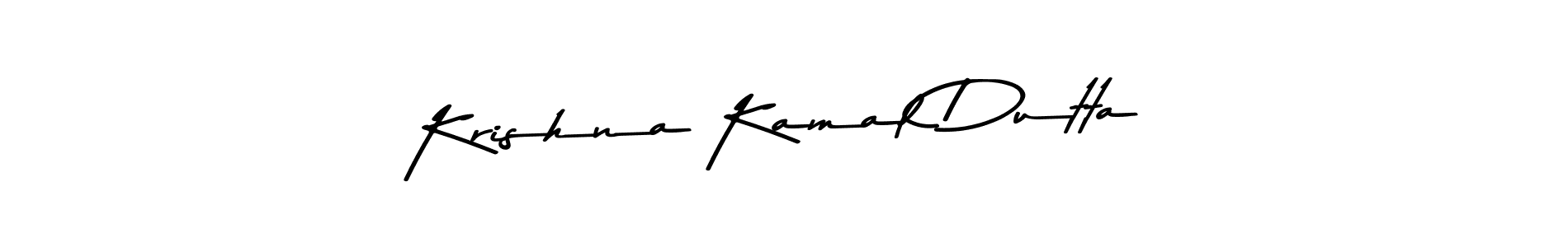 Design your own signature with our free online signature maker. With this signature software, you can create a handwritten (Asem Kandis PERSONAL USE) signature for name Krishna Kamal Dutta. Krishna Kamal Dutta signature style 9 images and pictures png