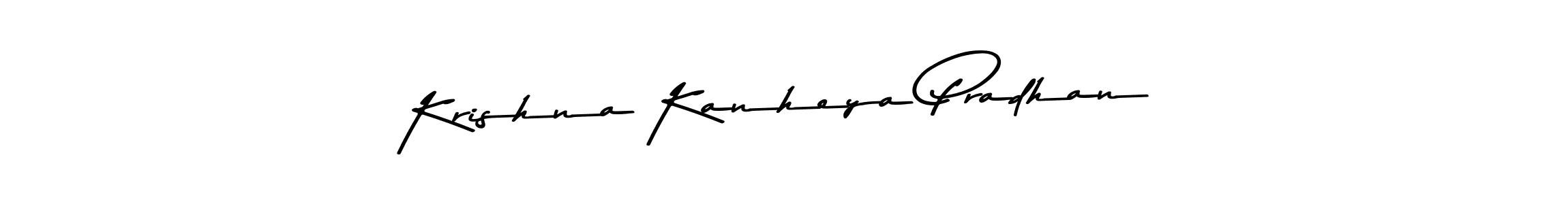 Use a signature maker to create a handwritten signature online. With this signature software, you can design (Asem Kandis PERSONAL USE) your own signature for name Krishna Kanheya Pradhan. Krishna Kanheya Pradhan signature style 9 images and pictures png