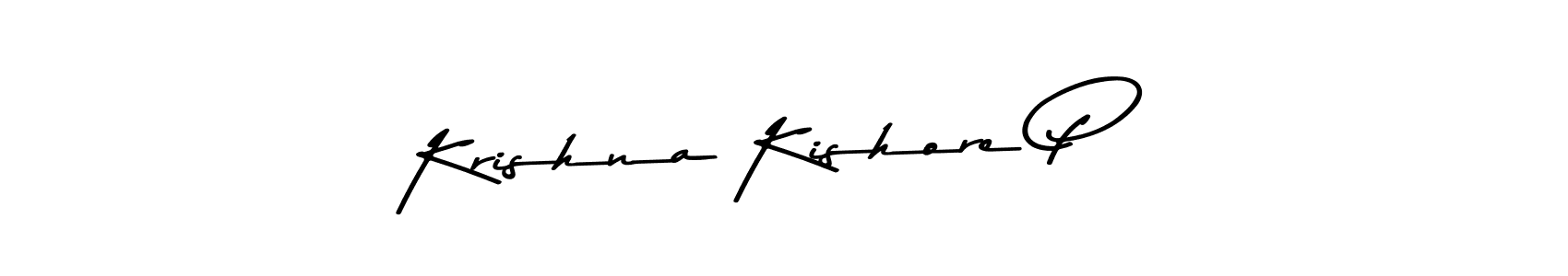 Also we have Krishna Kishore P name is the best signature style. Create professional handwritten signature collection using Asem Kandis PERSONAL USE autograph style. Krishna Kishore P signature style 9 images and pictures png