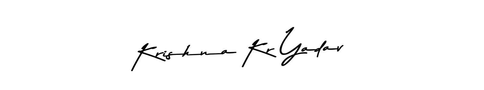 if you are searching for the best signature style for your name Krishna Kr Yadav. so please give up your signature search. here we have designed multiple signature styles  using Asem Kandis PERSONAL USE. Krishna Kr Yadav signature style 9 images and pictures png