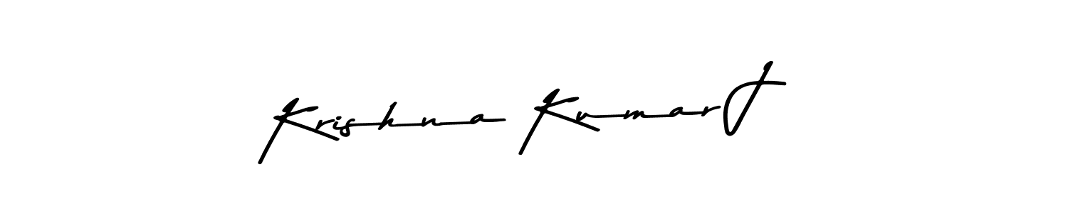 Asem Kandis PERSONAL USE is a professional signature style that is perfect for those who want to add a touch of class to their signature. It is also a great choice for those who want to make their signature more unique. Get Krishna Kumar J name to fancy signature for free. Krishna Kumar J signature style 9 images and pictures png
