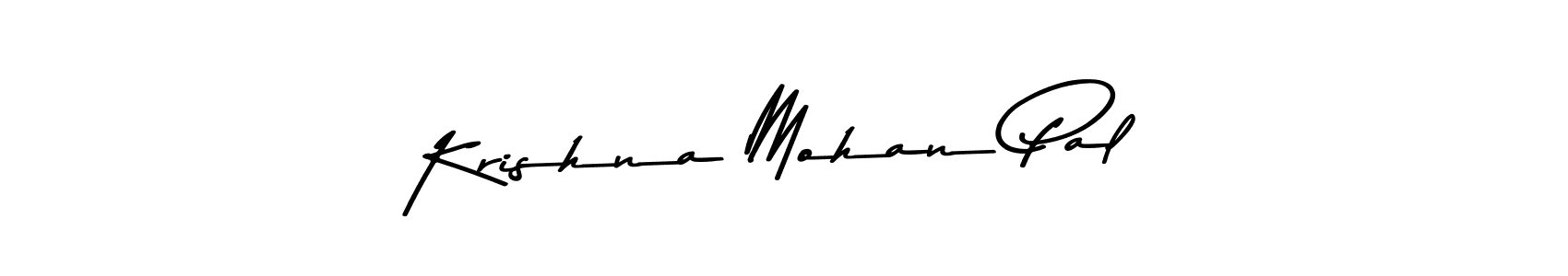 Design your own signature with our free online signature maker. With this signature software, you can create a handwritten (Asem Kandis PERSONAL USE) signature for name Krishna Mohan Pal. Krishna Mohan Pal signature style 9 images and pictures png