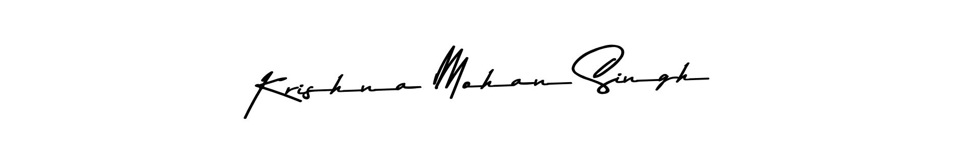 The best way (Asem Kandis PERSONAL USE) to make a short signature is to pick only two or three words in your name. The name Krishna Mohan Singh include a total of six letters. For converting this name. Krishna Mohan Singh signature style 9 images and pictures png