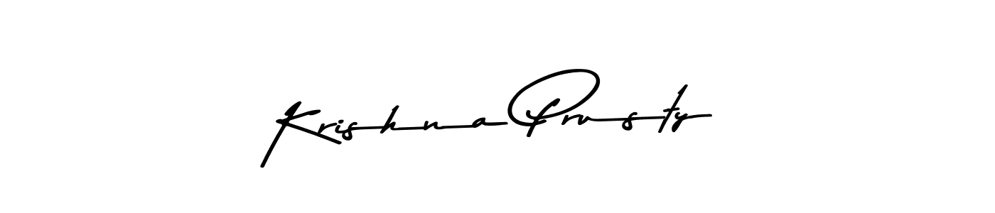 How to make Krishna Prusty signature? Asem Kandis PERSONAL USE is a professional autograph style. Create handwritten signature for Krishna Prusty name. Krishna Prusty signature style 9 images and pictures png