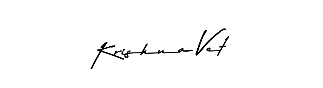 Make a beautiful signature design for name Krishna Vet. With this signature (Asem Kandis PERSONAL USE) style, you can create a handwritten signature for free. Krishna Vet signature style 9 images and pictures png
