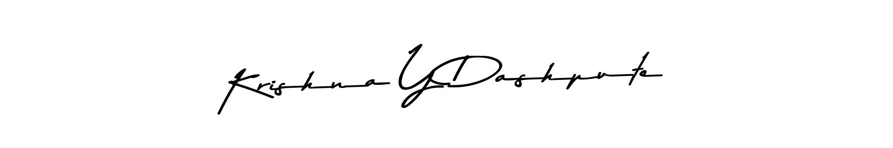 Similarly Asem Kandis PERSONAL USE is the best handwritten signature design. Signature creator online .You can use it as an online autograph creator for name Krishna Y Dashpute. Krishna Y Dashpute signature style 9 images and pictures png