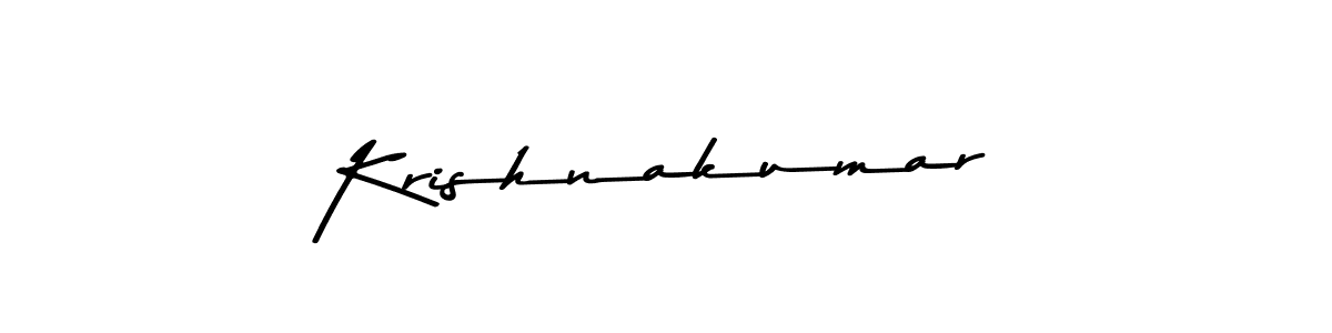 How to make Krishnakumar signature? Asem Kandis PERSONAL USE is a professional autograph style. Create handwritten signature for Krishnakumar name. Krishnakumar signature style 9 images and pictures png