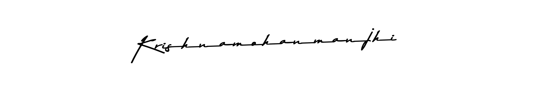 Make a beautiful signature design for name Krishnamohanmanjhi. Use this online signature maker to create a handwritten signature for free. Krishnamohanmanjhi signature style 9 images and pictures png