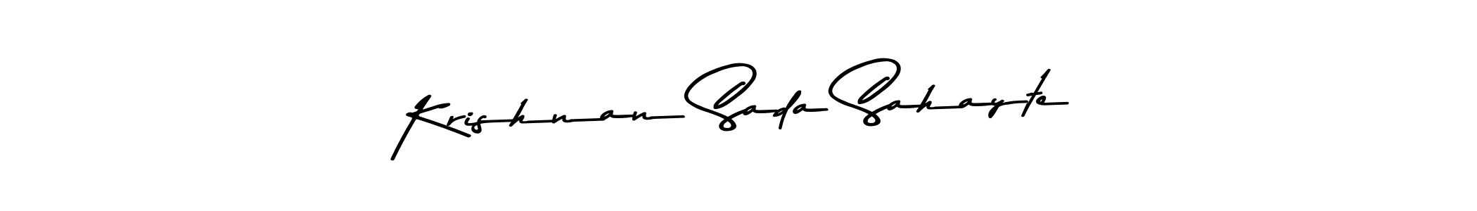 You should practise on your own different ways (Asem Kandis PERSONAL USE) to write your name (Krishnan Sada Sahayte) in signature. don't let someone else do it for you. Krishnan Sada Sahayte signature style 9 images and pictures png