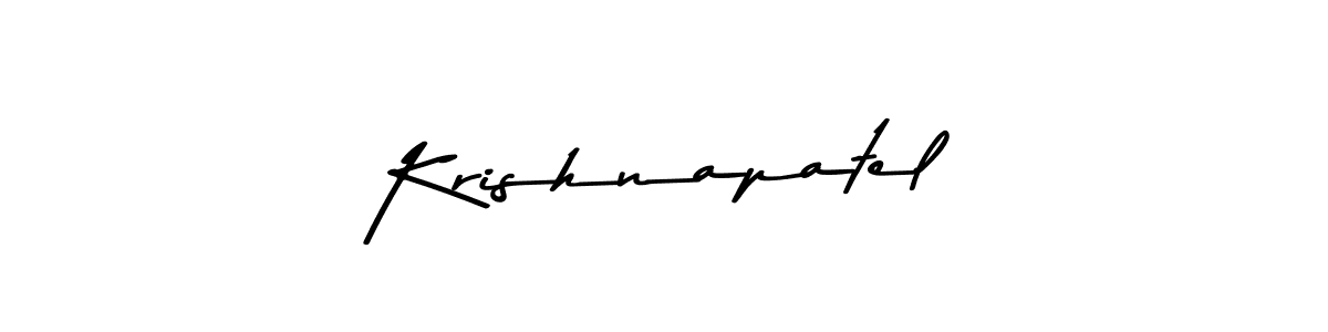You should practise on your own different ways (Asem Kandis PERSONAL USE) to write your name (Krishnapatel) in signature. don't let someone else do it for you. Krishnapatel signature style 9 images and pictures png