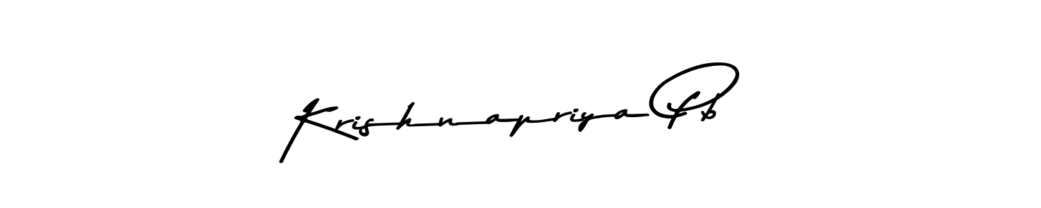 You can use this online signature creator to create a handwritten signature for the name Krishnapriya Pb. This is the best online autograph maker. Krishnapriya Pb signature style 9 images and pictures png