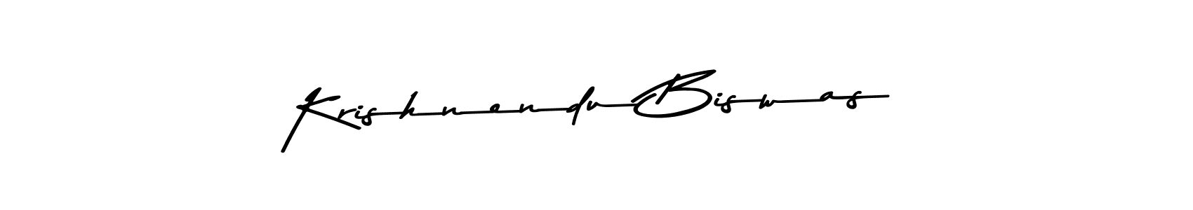 You should practise on your own different ways (Asem Kandis PERSONAL USE) to write your name (Krishnendu Biswas) in signature. don't let someone else do it for you. Krishnendu Biswas signature style 9 images and pictures png