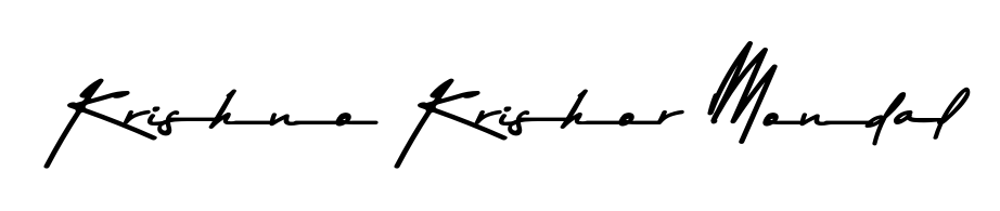 You should practise on your own different ways (Asem Kandis PERSONAL USE) to write your name (Krishno Krishor Mondal) in signature. Don't let someone else do it for you. Krishno Krishor Mondal signature style 9 images and pictures png