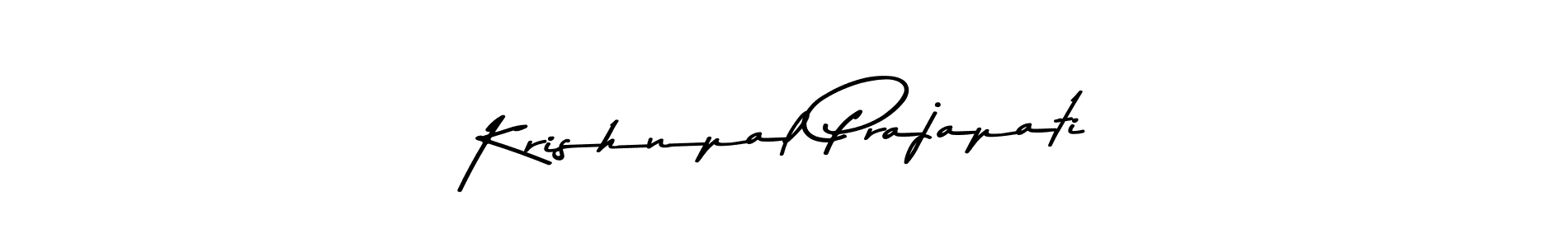 Similarly Asem Kandis PERSONAL USE is the best handwritten signature design. Signature creator online .You can use it as an online autograph creator for name Krishnpal Prajapati. Krishnpal Prajapati signature style 9 images and pictures png