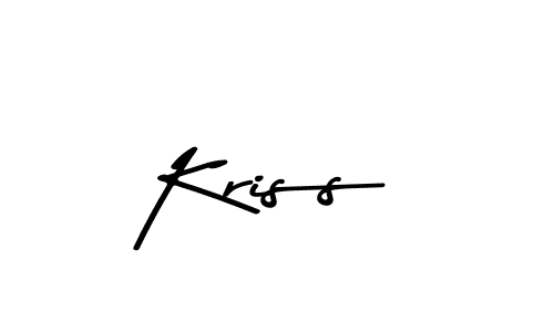 How to make Kriss signature? Asem Kandis PERSONAL USE is a professional autograph style. Create handwritten signature for Kriss name. Kriss signature style 9 images and pictures png