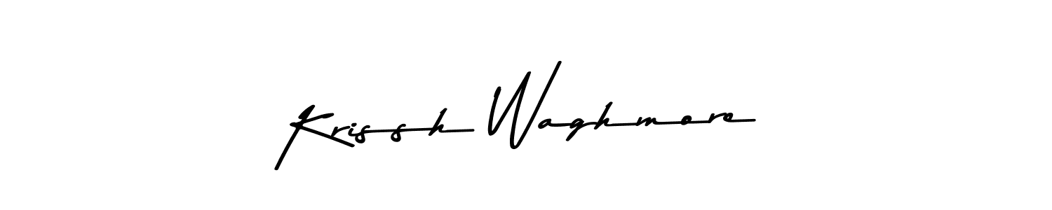 It looks lik you need a new signature style for name Krissh Waghmore. Design unique handwritten (Asem Kandis PERSONAL USE) signature with our free signature maker in just a few clicks. Krissh Waghmore signature style 9 images and pictures png