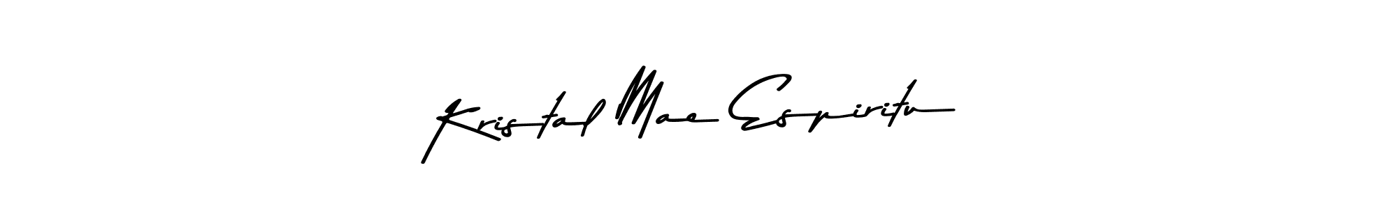 You should practise on your own different ways (Asem Kandis PERSONAL USE) to write your name (Kristal Mae Espiritu) in signature. don't let someone else do it for you. Kristal Mae Espiritu signature style 9 images and pictures png